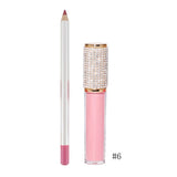 49 Colors Matte Long-lasting Non-fading Liquid Lipstick Lip Liner Set #1-#33