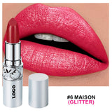 16 Colors Moisturizing Glitter Lipstick Long-lasting Color
