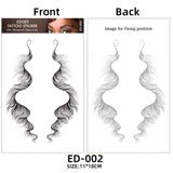 31 Kinds of Tattoo Stickers Hairline Edge Stickers