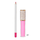 49 Colors Matte Long-lasting Non-fading Liquid Lipstick Lip Liner Set #1-#33