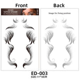 31 Kinds of Tattoo Stickers Hairline Edge Stickers