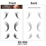 31 Kinds of Tattoo Stickers Hairline Edge Stickers