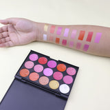 15 Color Lipstick Palette