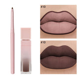 16 colors Matte Lip Kit Lipstick & Lip Liner