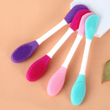 4 Colors Silicone Film Conditioning Wand Soft Head Massage Brush