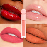58 Colors Waterproof Non-stick Liquid Lipstick Moisturizing Lip Gloss【CC01-YG09】