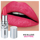 16 Colors Moisturizing Glitter Lipstick Long-lasting Color
