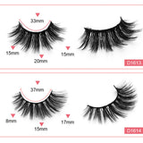 1 Pair Of High Imitation Mink Hair False Eyelashes