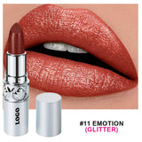 16 Colors Moisturizing Glitter Lipstick Long-lasting Color