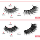 1 Pair Of High Imitation Mink Hair False Eyelashes