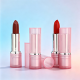 12 Color Pink Round Tube Long-lasting And Non Fading Matte Lipstick