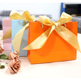 8 colors extra small ribbon gift bag/cosmetic bag/shopping bag 【30PCS】