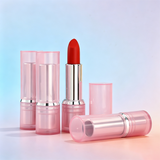 12 Color Pink Round Tube Long-lasting And Non Fading Matte Lipstick