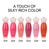 6 Colors Popsicle Cool Lip Glaze Mint Flavor