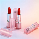 12 Color Pink Round Tube Long-lasting And Non Fading Matte Lipstick
