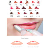 25 Colors Of Matte Waterproof Lip Liner With Sharpener