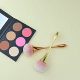 4 colors single large powder/blush brush