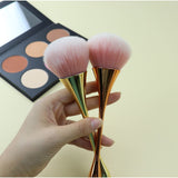 4 colors single large powder/blush brush