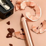 12 Color Gold Wood Matte Lipliner (Including Pencil Sharpener)
