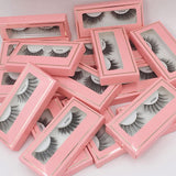 1 Pair Of High Imitation Mink Hair False Eyelashes