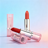 12 Color Pink Round Tube Long-lasting And Non Fading Matte Lipstick