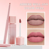 16 colors Matte Lip Kit Lipstick & Lip Liner