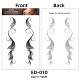 31 Kinds of Tattoo Stickers Hairline Edge Stickers