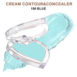 28-shade Heart-shaped Contour Cream/Concealer
