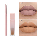 16 colors Matte Lip Kit Lipstick & Lip Liner