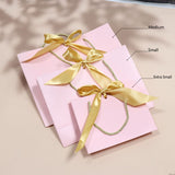 8 colors extra small ribbon gift bag/cosmetic bag/shopping bag 【30PCS】