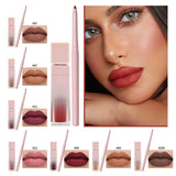 16 colors Matte Lip Kit Lipstick & Lip Liner