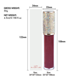 25 Colors Diamond Lid Liquid Lipstick