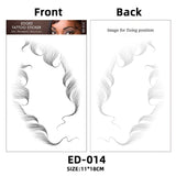 31 Kinds of Tattoo Stickers Hairline Edge Stickers