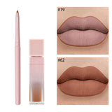 16 colors Matte Lip Kit Lipstick & Lip Liner