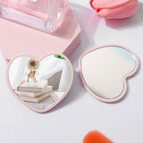 6 Color Mini Heart-shaped Mirrors