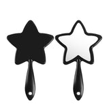 4 Color Star-shaped Handheld Mirror