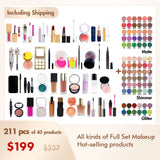 【Free Shipping】Sample Set of 211Pcs All kinds of Full Set Makeup Hot-selling products B