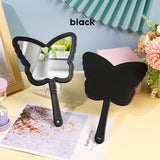 4 Color Butterfly-shaped Handheld Mirror