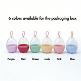12-color Gourd-shaped Makeup Sponge/Puff