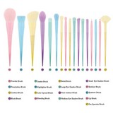 17 Kinds Of Candy-colored Makeup Brushes