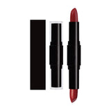12 Colors 2 In 1 Double-headed Non-stick Cup Lipstick Moisturizing Non-fading Lipstick