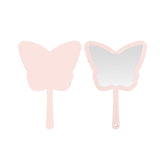 4 Color Butterfly-shaped Handheld Mirror