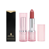 12 Color Pink Round Tube Long-lasting And Non Fading Matte Lipstick
