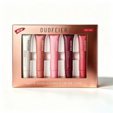 6 Pcs Tube Moisturizing Lip Gloss & Lip Balm Set