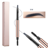 8 Color Waterproof And Sweat Proof Double Headed Eyebrow Pencil