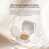 5 Shades Long Lasting Concealer Foundation Cushion, Oil Control, No Transfer, Full Coverage Makeup