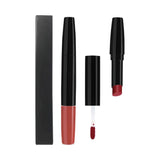 Double-ended 2-in-1 Non-stick Cup Solid Lipstick Liquid Lip Gloss Lip Glaze