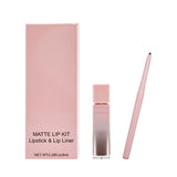 16 colors Matte Lip Kit Lipstick & Lip Liner
