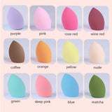 12-color Slanted Makeup Sponge/Puff