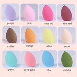 12-color Slanted Makeup Sponge/Puff